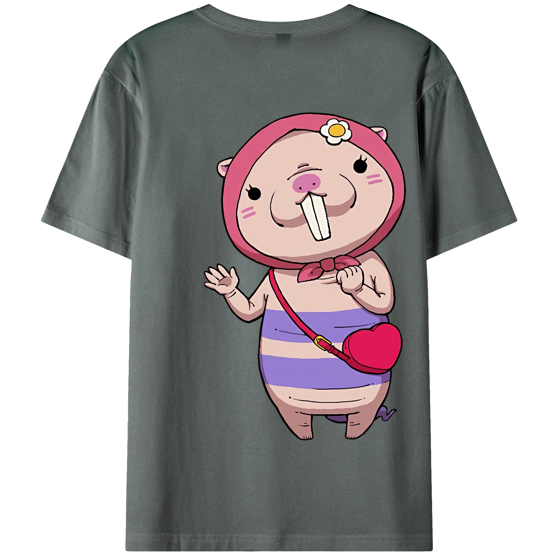 （画像用） 妖怪ウォッチ Yo-kai Watch 綿100％半袖Tシャツ（背面プリント）
